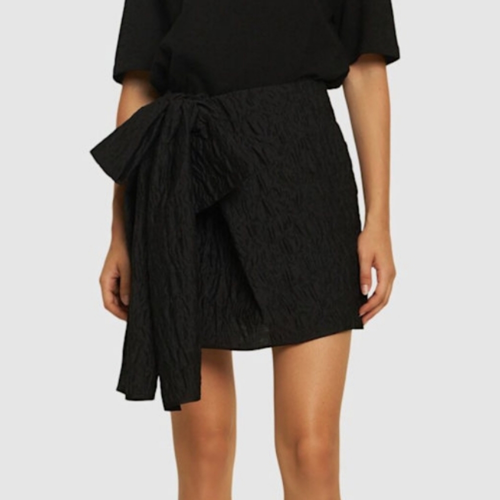 Cecilie Bahnsen Gigi matelassé-effect skirt 4 Black